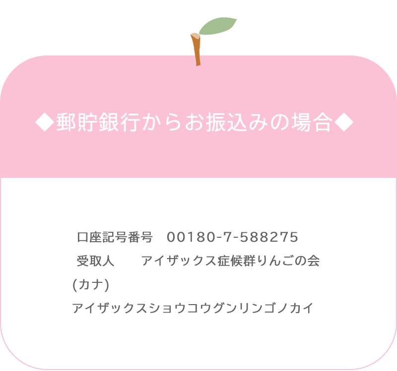 ご支援のお願い